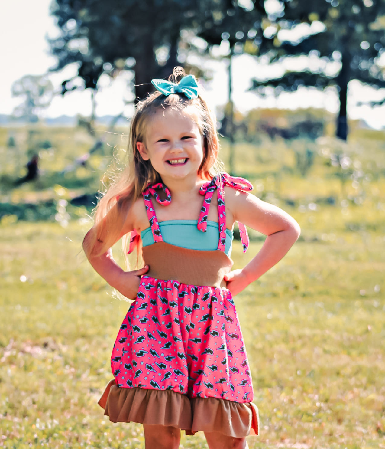 Youth Flora Romper & Dress PDF