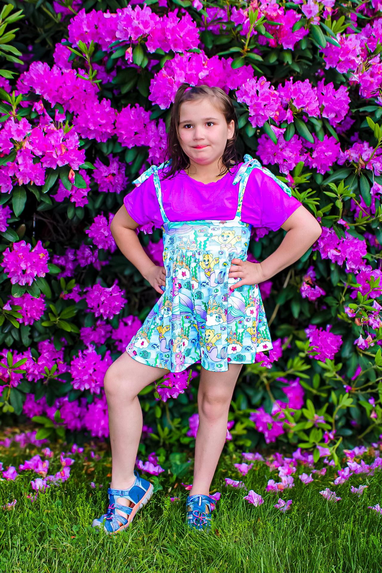 Youth Flora Romper & Dress PDF