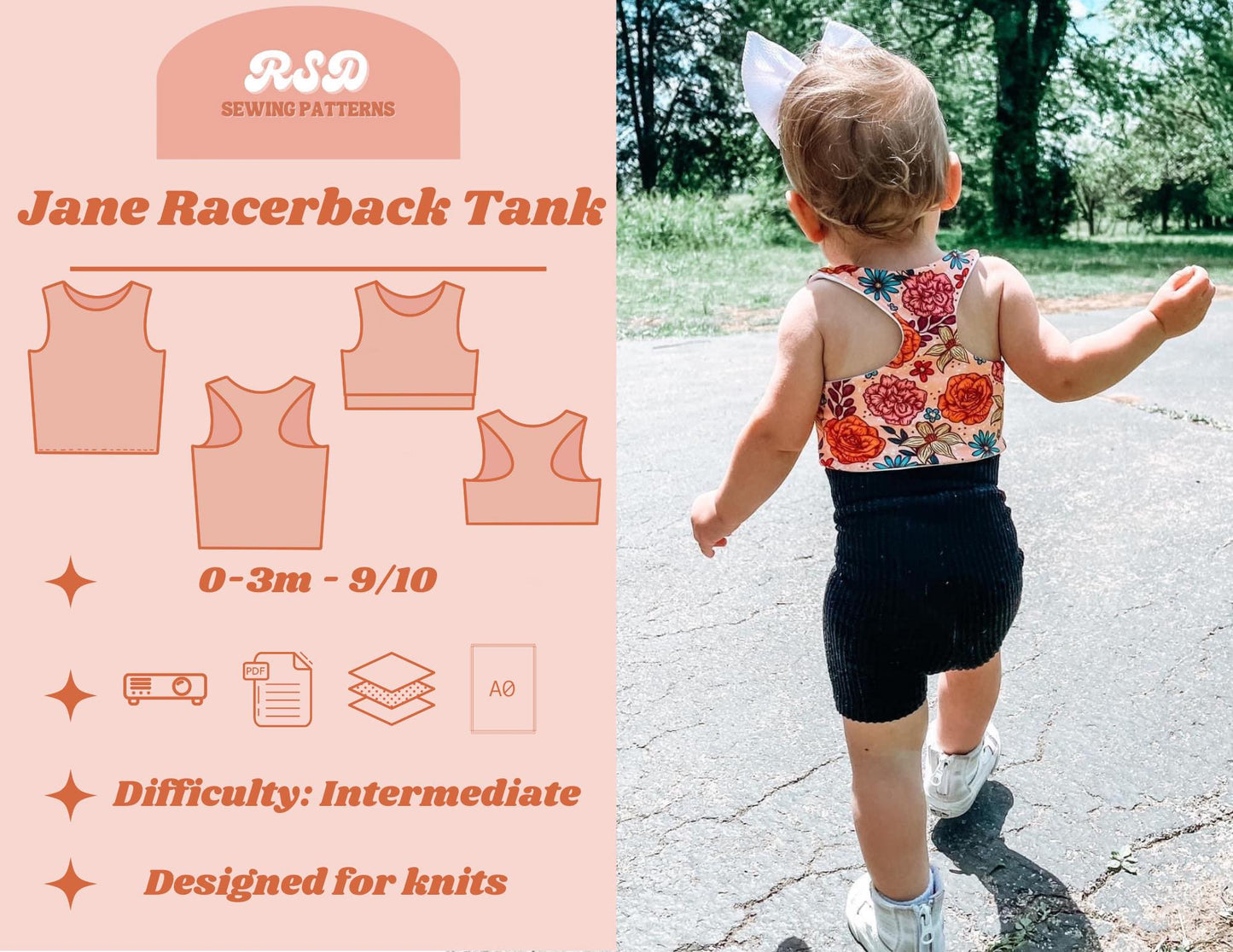 Jane Racer Back Tank PDF