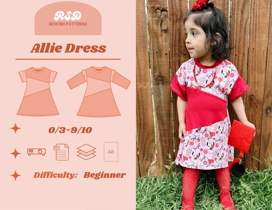 Allie Colorblock Dress PDF