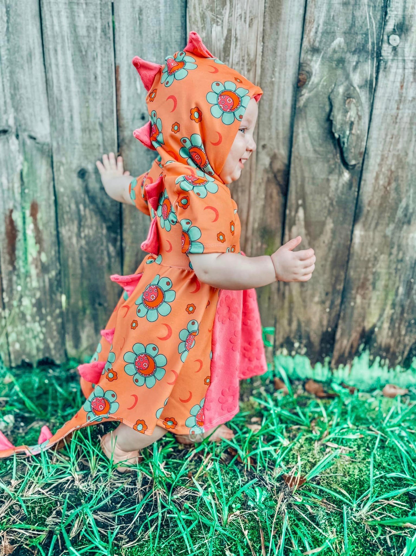 Baby & Youth Bundle Dino Dress/Hoodie PDF