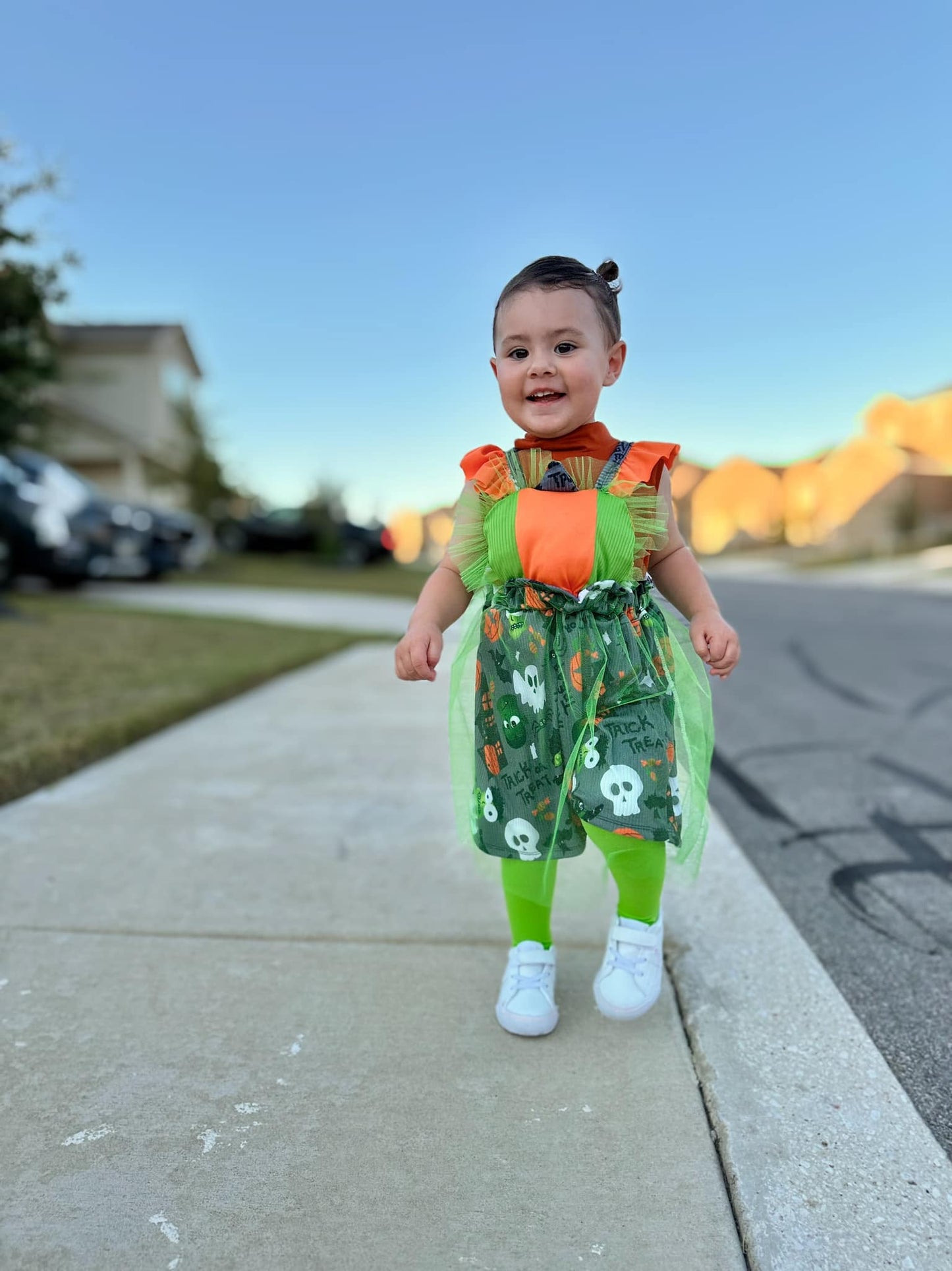 Baby Pumpkin Pinafore PDF