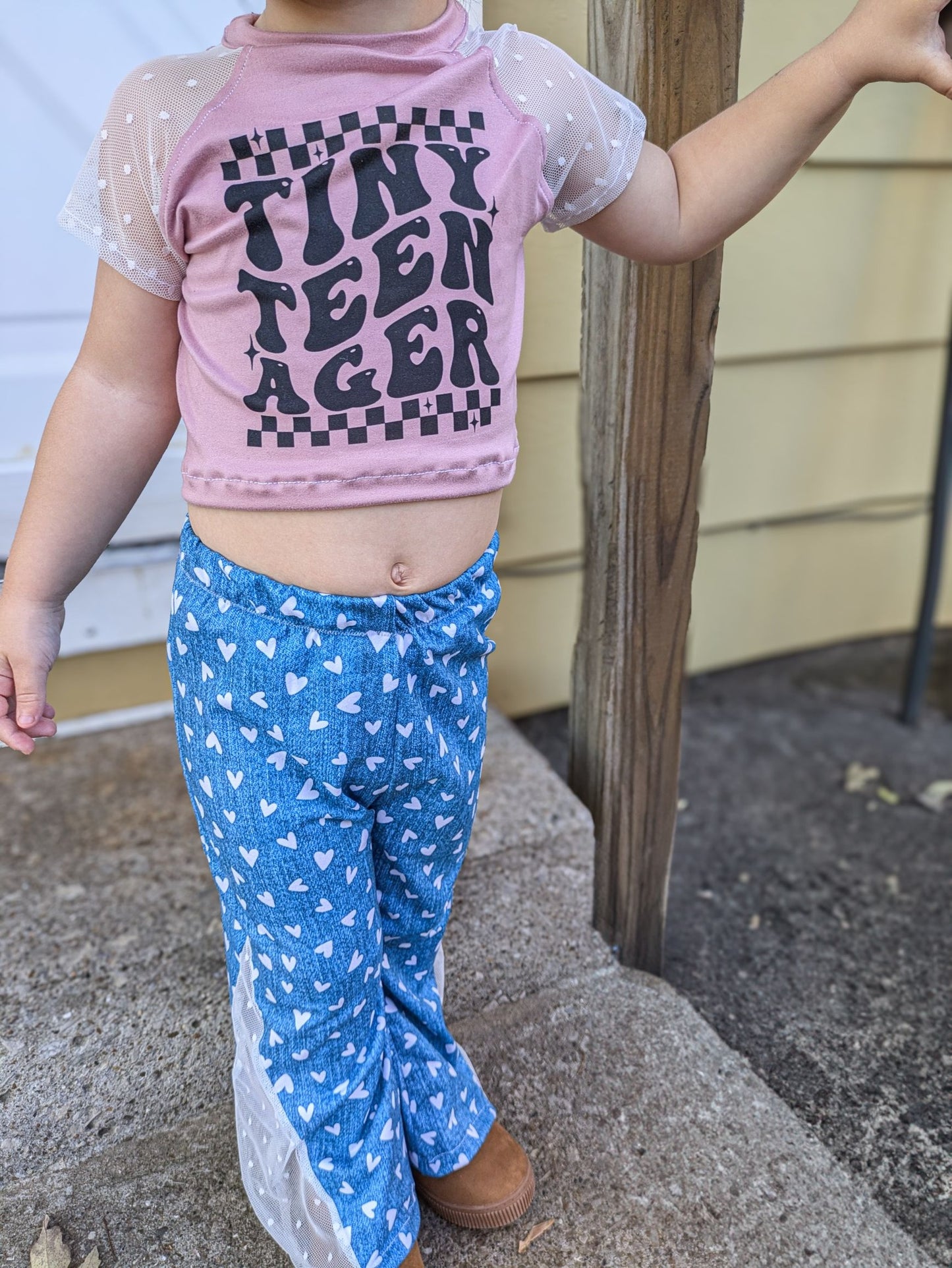 Baby Sports Crop/Tee PDF