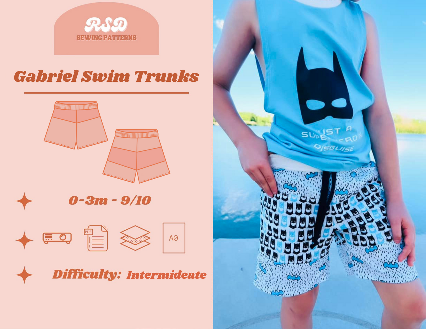 Gabriel Swim Trunks PDF