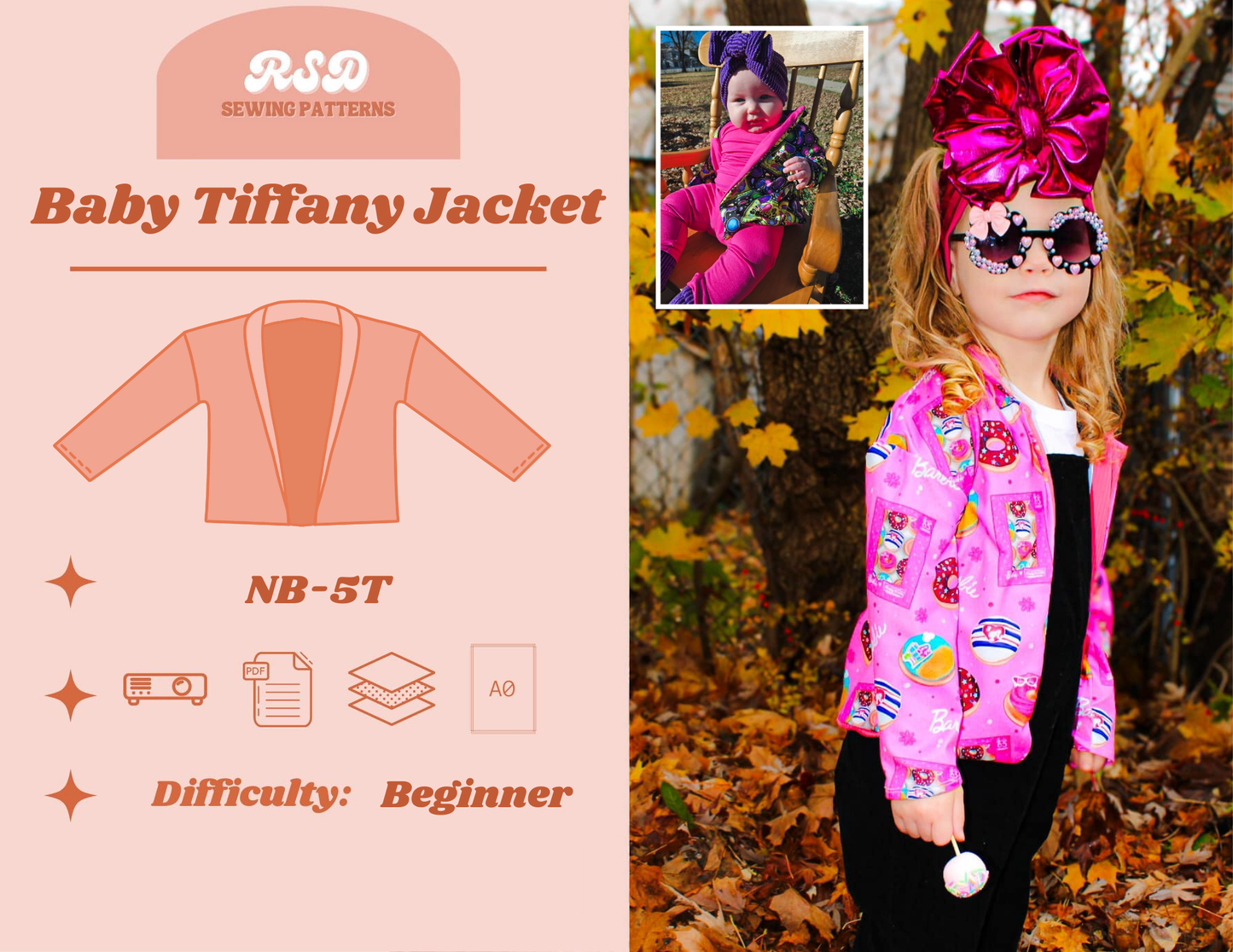 Baby Tiffany Jacket PDF