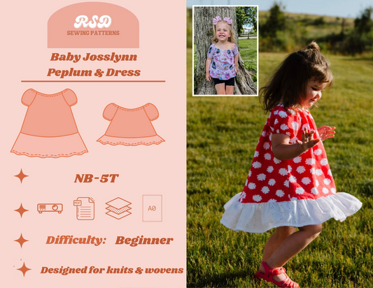 Baby Josslynn Peplum & Dress PDF