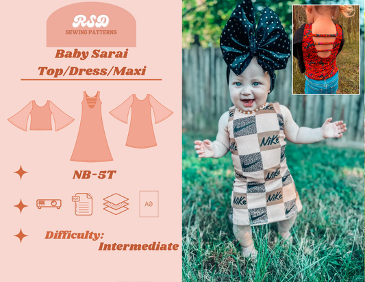 Baby Sarai Top/Dress/Maxi PDF