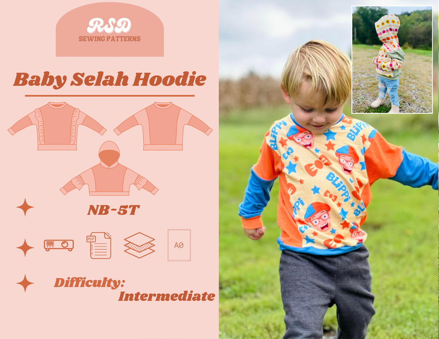 Baby Selah Hoodie PDF