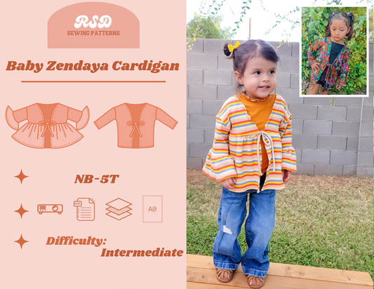 Baby Zendaya Cardigan PDF