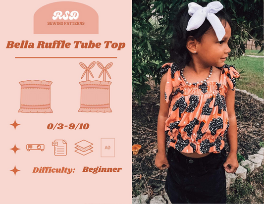 Bella Ruffle Tube Top PDF