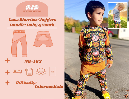 Baby & Youth Luca Shorties/Joggers Bundle PDF