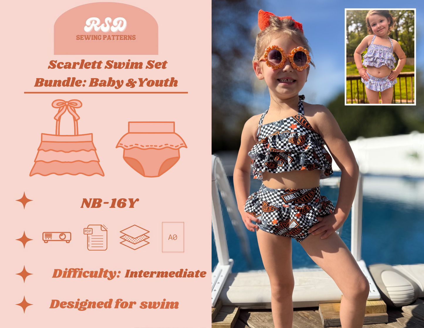 Baby & Youth Scarlett Swim Set Bundle PDF