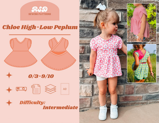 Chloe High-Low Peplum PDF