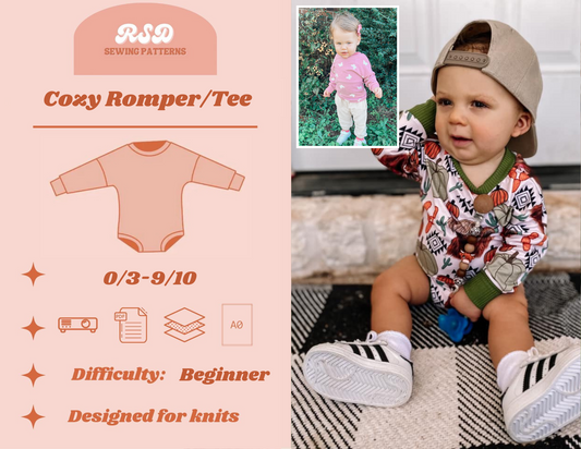 Cozy Romper/Tee PDF