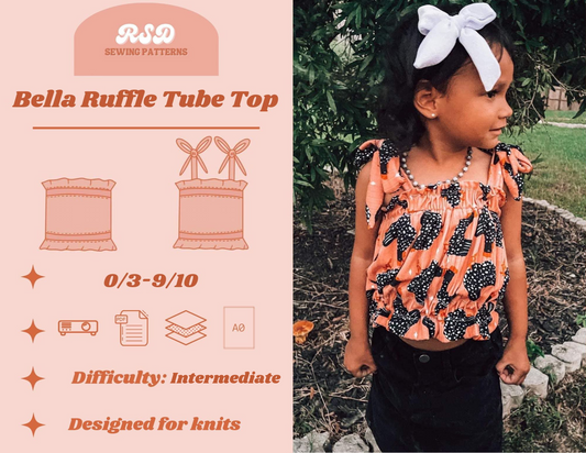 Bella Ruffle Tube Top PDF