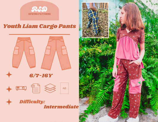 Youth Liam Cargo Pants PDF