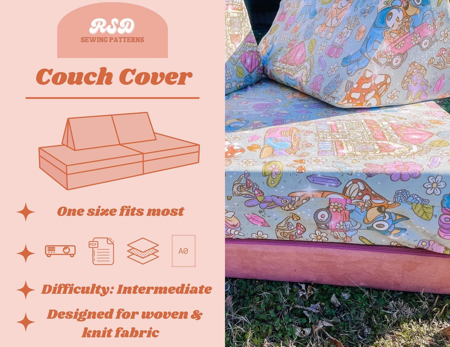 RSD Kids Couch Cover PDF